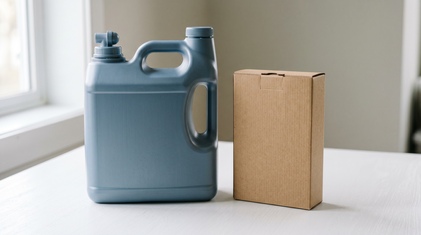 Household cleaning plastic and lower-waste alternatives